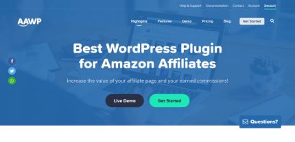 AAWP - Best WordPress Plugin For Amazon Affiliates