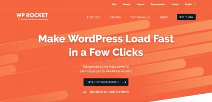 WP Rocket : WordPress Caching Plugin