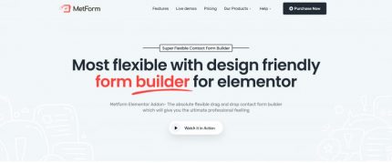 MetForm Pro - Advanced WordPress Elementor Form Builder