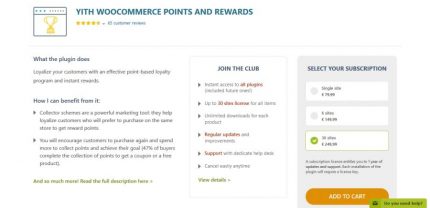 YITH WooCommerce Points And Rewards Premium