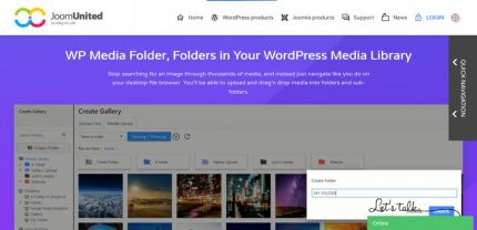 JoomUnited WP Media Folder With All Addons