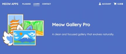 Meow Gallery Pro - WordPress Plugin