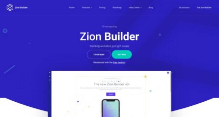 Zion Builder - Fastest WordPress Page Builder