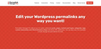 Permalink Manager Pro - Best Wordpress Permalink Plugin