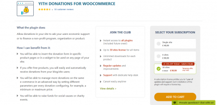 YITH Donations For WooCommerce Premium