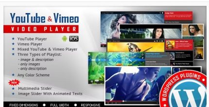 Youtube Vimeo Video Player and Slider