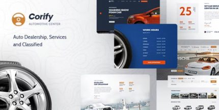 Corify – WordPress Car Listings & Dealership Theme