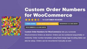 Custom Order Numbers For WooCommerce Pro -Tyche Softwares