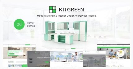 KitGreen - Interior and Kitchen Design WordPress Theme