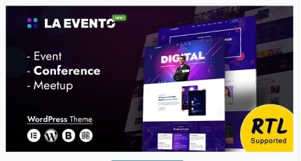 La Evento - An Organized Event WordPress Theme
