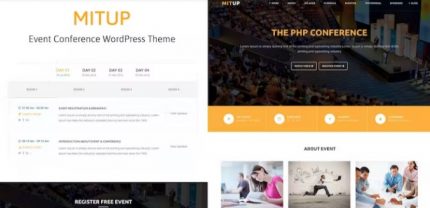 MitUp - Event & Conference WordPress Theme