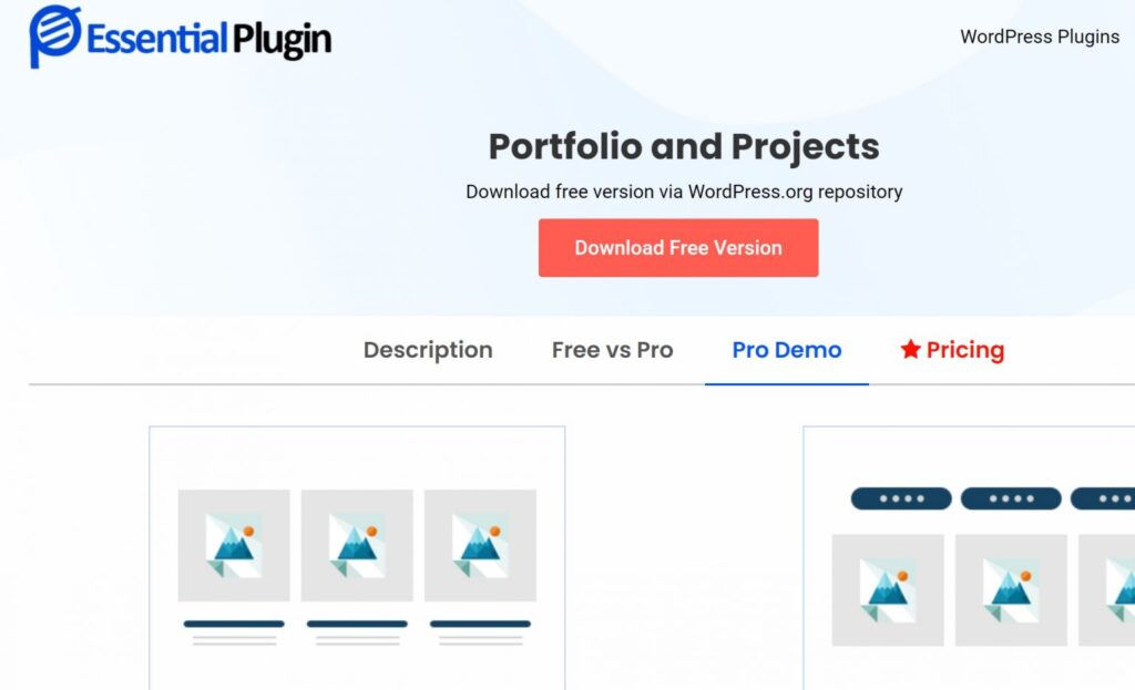 Portfolios And Projects Pro By WpOnlineSupport