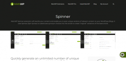 Spinner - MainWP WordPress Management