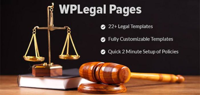 WP Legal Pages Pro - Simple WordPress Privacy Policy Generator