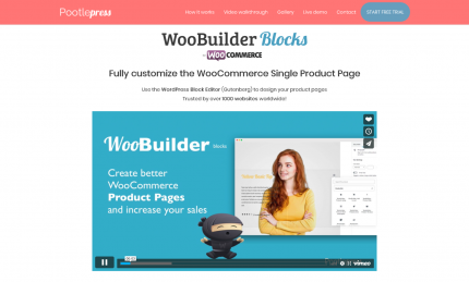 WooBuilder Blocks - Blocks Builder To Products