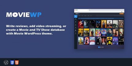 MovieWP - Movie WordPress Theme