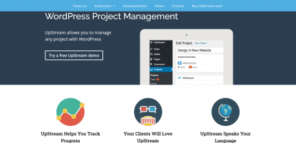 UpStream - WordPress Project Management Plugin