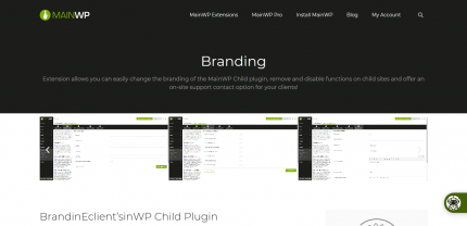 Branding - MainWP WordPress Management