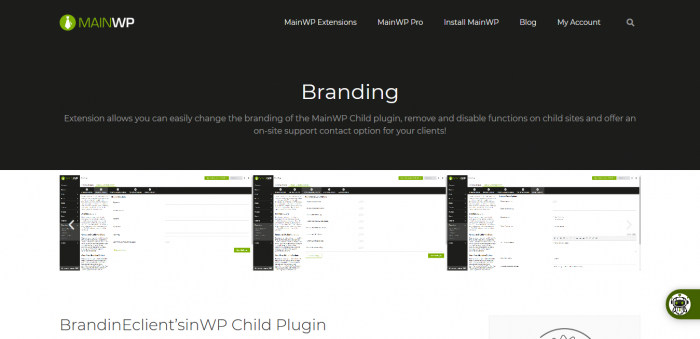 Branding - MainWP WordPress Management