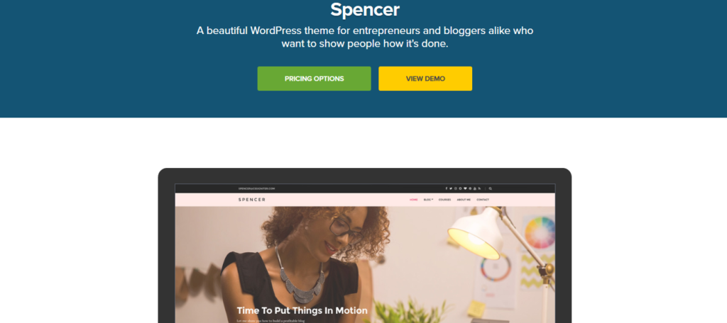 CSS Igniter Spencer Business WordPress Theme