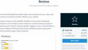 Easy Digital Downloads Reviews - Add Product Reviews For Customer Feedback.