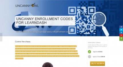 LearnDash Enrollment Codes - Get Students Organized Easily With Enrollment Codes