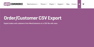 WooCommerce Customer / Order / Coupon Export
