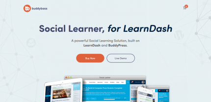 Boss/Social Learner, For LearnDash - Built On LearnDash And BuddyPress