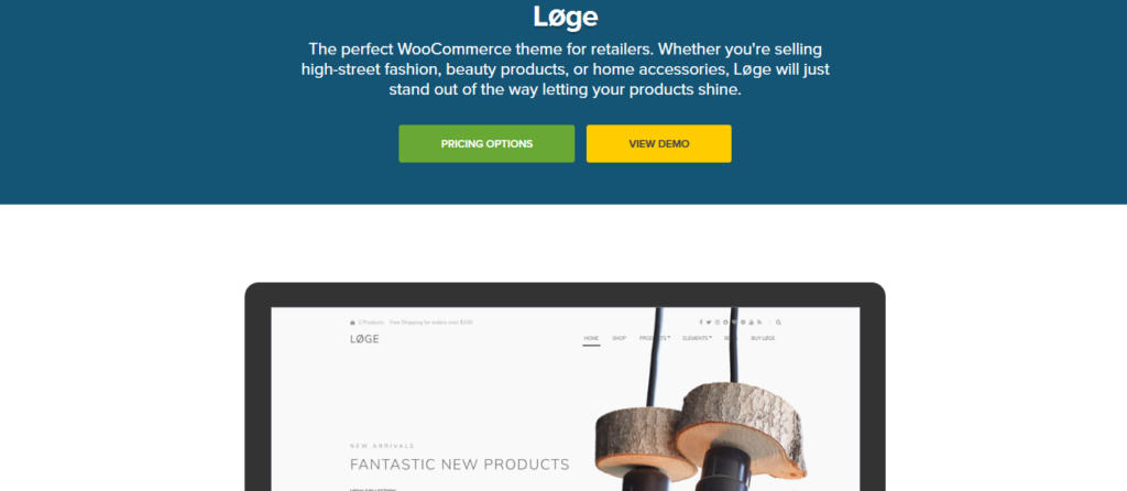 CSS Igniter Loge WooCommerce Theme