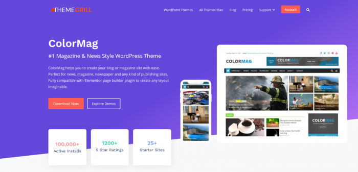 ColorMag Pro - Magazine & News Style WordPress Theme