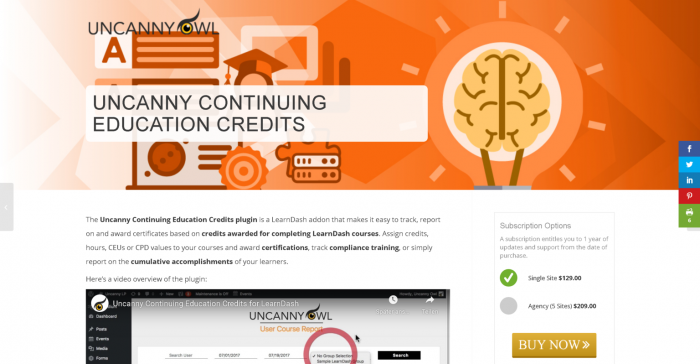 Uncanny Continuing Education Credits