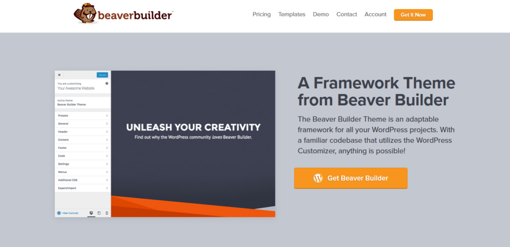 Beaver Builder Theme - Framework Theme From Beaver Builder