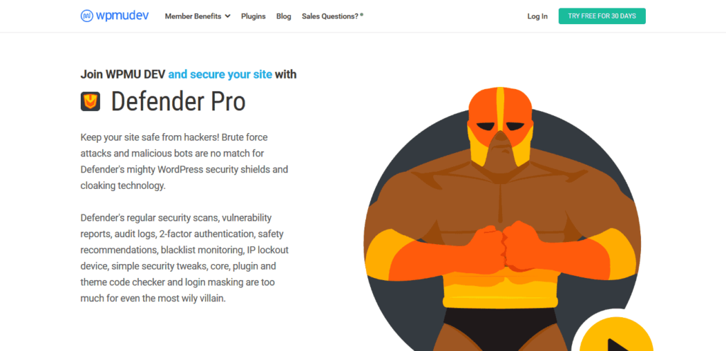 Defender Pro – WordPress Security Protection