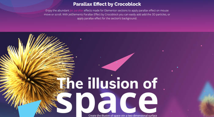 Jet Parallax - JetElements By Crocoblock