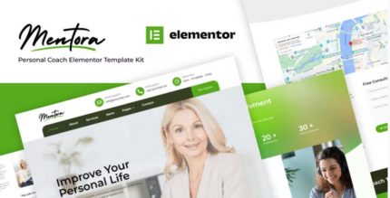 Mentora – Personal Coach Elementor Template Kit