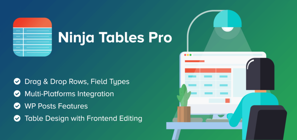 Ninja Tables Pro – WP DataTables Plugin