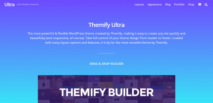 Themify Ultra – Ultra Flexible Powerful