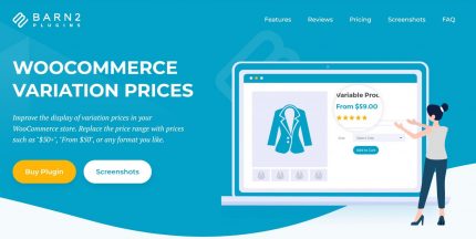 WooCommerce Variation Prices - Barn2 Media