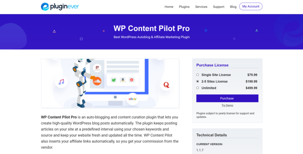 Content Pilot Pro - Autoblog & Affiliate Marketing Plugin