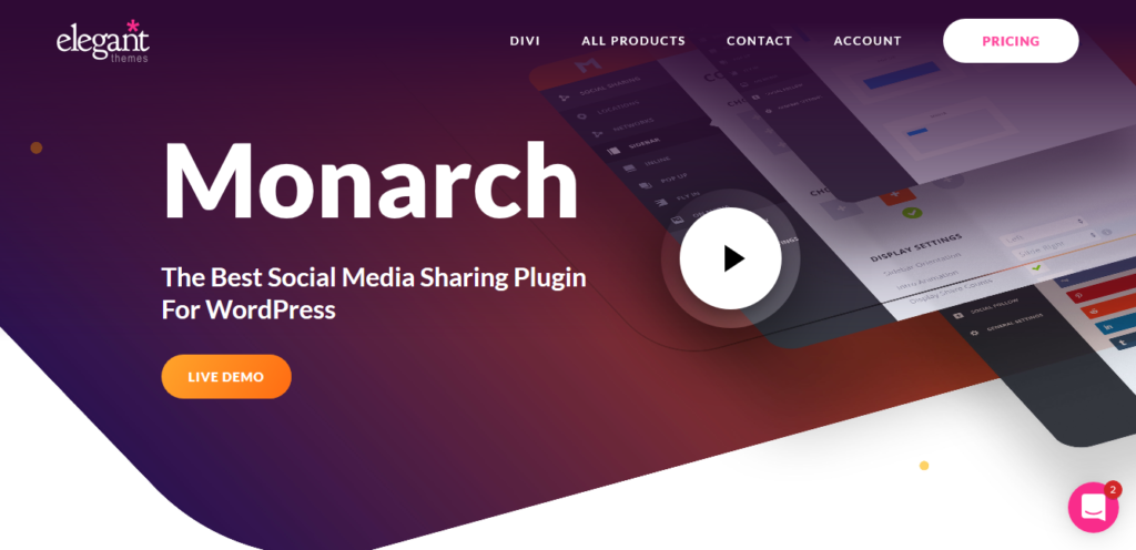 Monarch - Social Sharing Plugin For WordPress