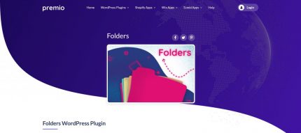 Premio Folders PRO - WordPress Plugin Organize Media Library Folders