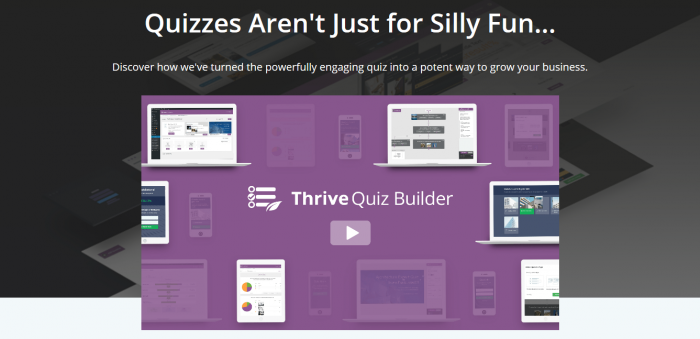 WordPress Thrive Quiz Builder Plugin