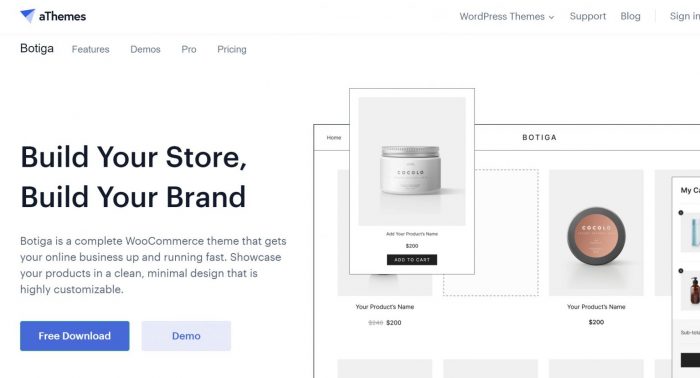 Athemes Botiga Pro – WooCommerce Theme