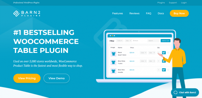 Barn2 Media WooCommerce Product Table