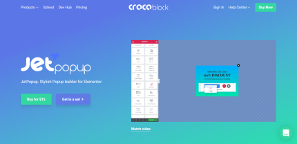 Crocoblocks Jetpopup – Popup Builder For Elementor