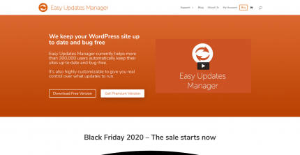 Easy Updates Manager Premium – WordPress Plugin
