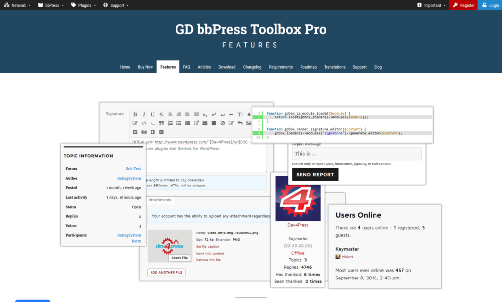 GD BbPress Toolbox Pro - Dev4Press Plugins For WordPress