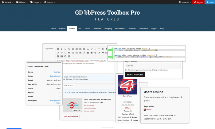 GD BbPress Toolbox Pro - Dev4Press Plugins For WordPress