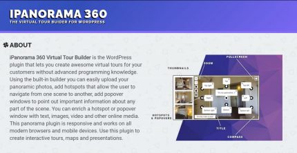 IPanorama 360° – Virtual Tour Builder For WordPress By Avirtum
