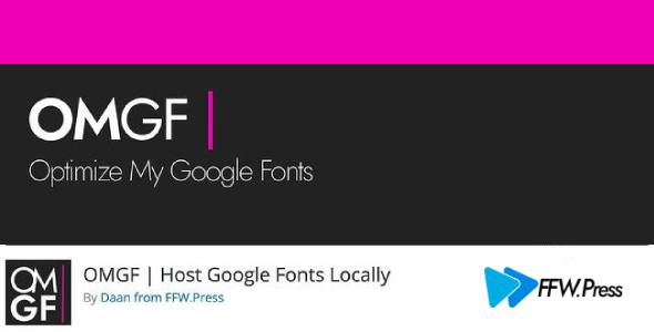 OMGF Pro – Host Google Fonts Locally WordPress